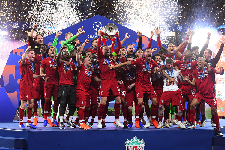 Liverpool trophy winners