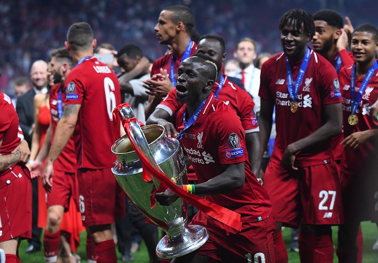 Liverpool FC trophy win