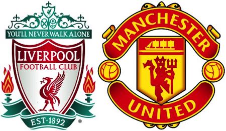 Liverpool & Man United logos